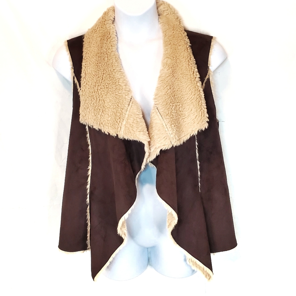 Knox rose faux fur vest - Picture 1 of 4